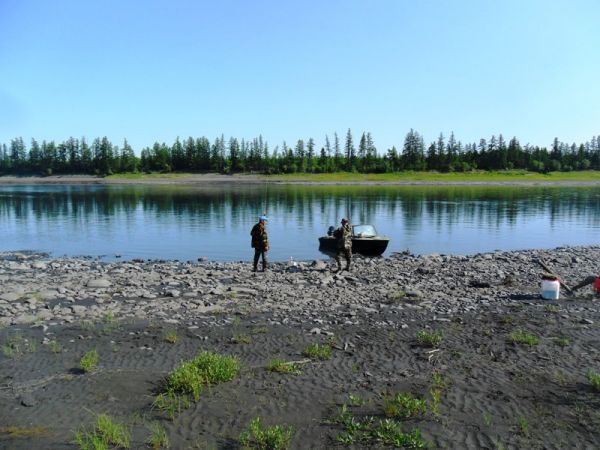 Рыбалка на притоках Лены