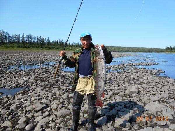 Рыбалка на притоках Лены