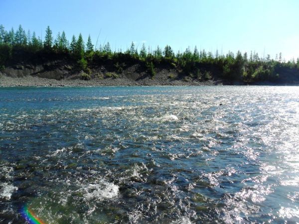 Рыбалка на притоках Лены