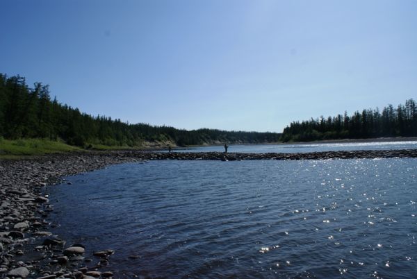 Рыбалка на притоках Лены