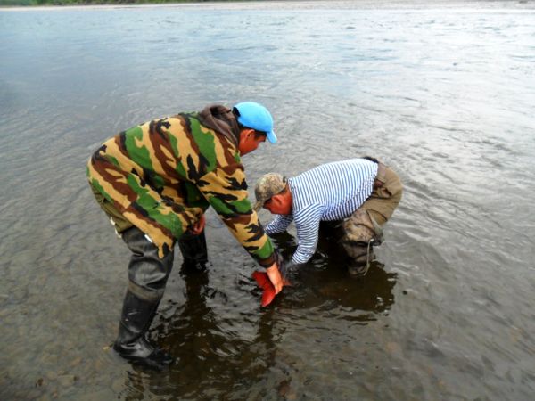 Рыбалка на притоках Лены
