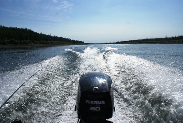 Рыбалка на притоках Лены