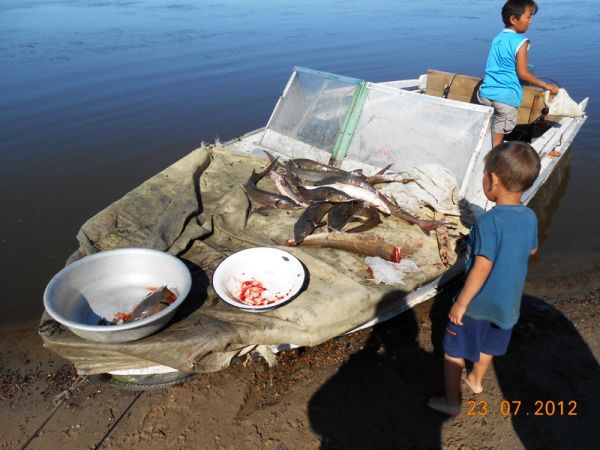 Рыбалка на притоках Лены