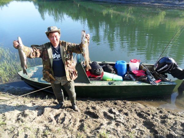 Рыбалка на притоках Лены