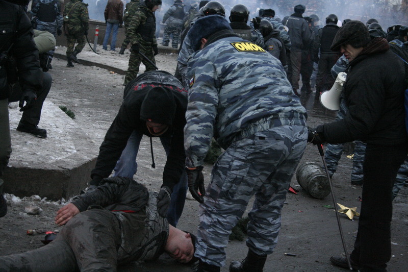 беспорядки в Москве