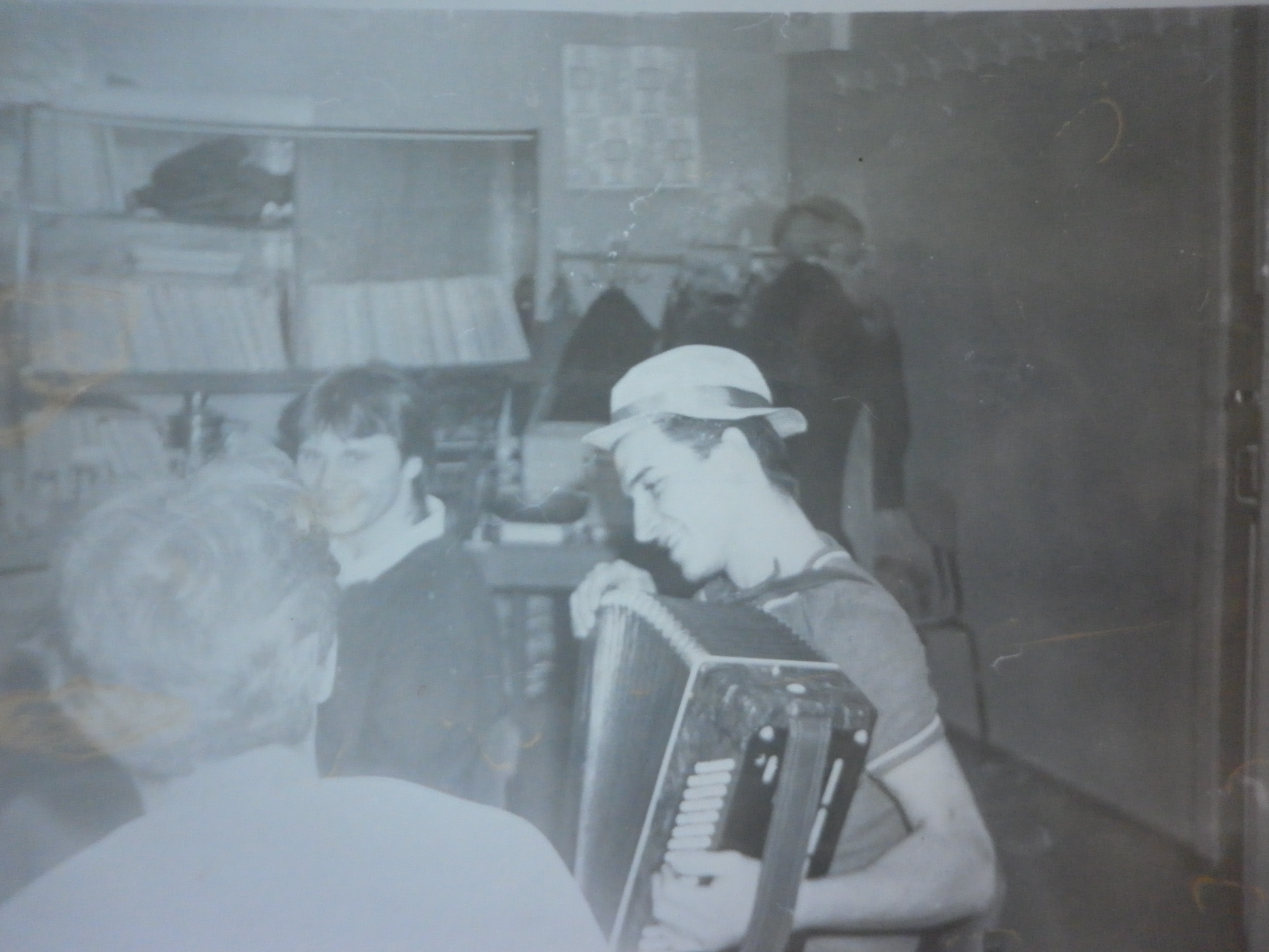 в районном Доме Культуры, в Хандыге