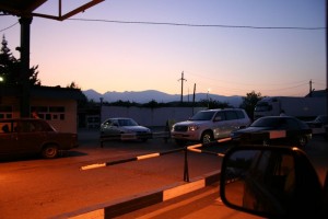 Встреча хандыгчан в Абхазии Абхазия - утро на границе