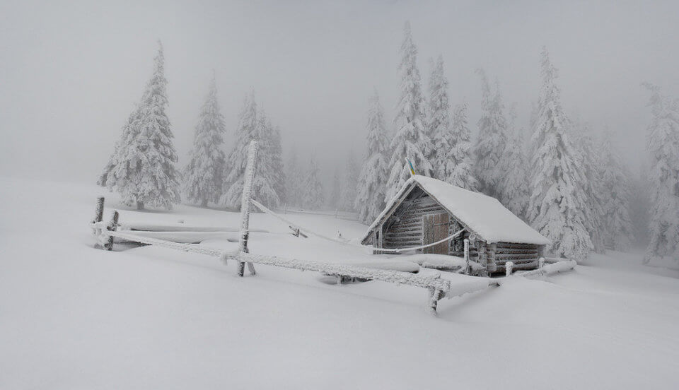 зимние пейзажи