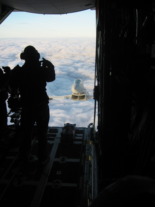 Снято боевой камерой