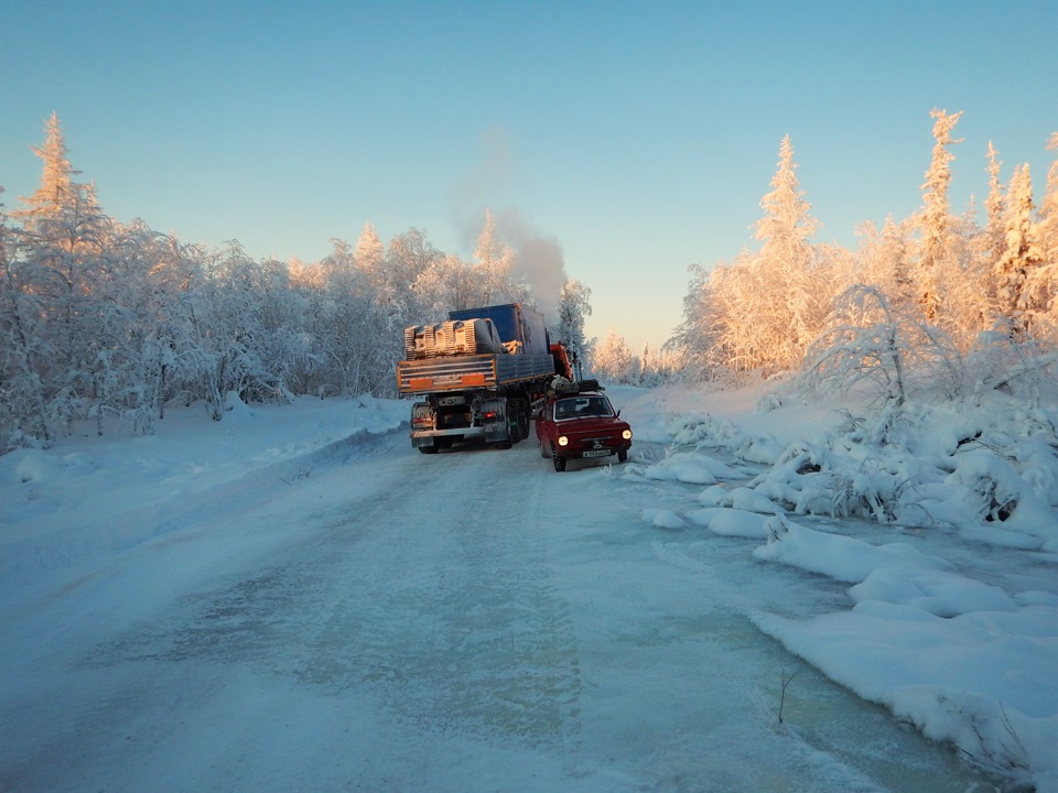 на зимниках