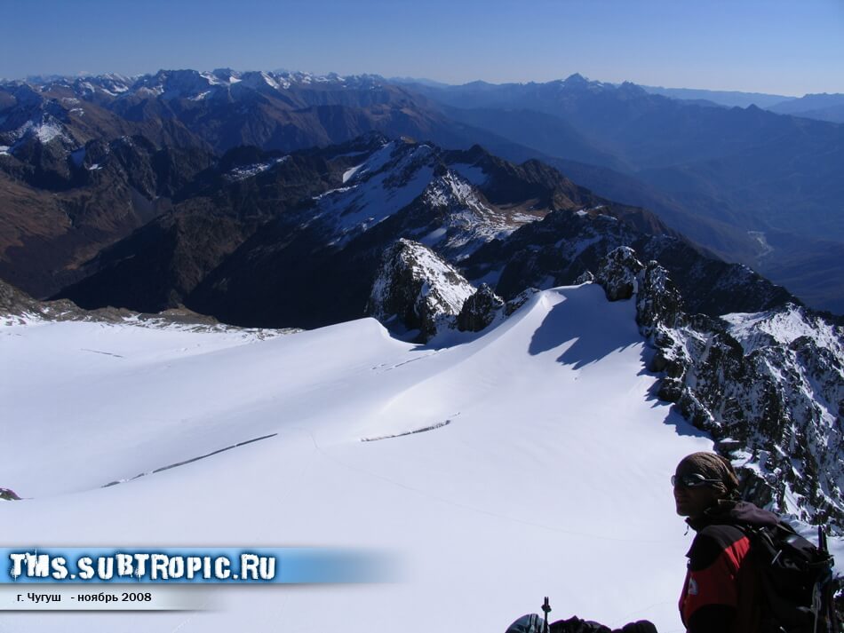 Стоя на «крыше» Адыгеи