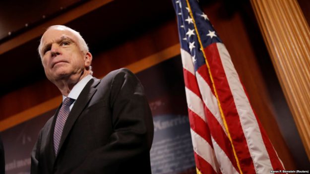 25 августа умер сенатор Джон Маккейн