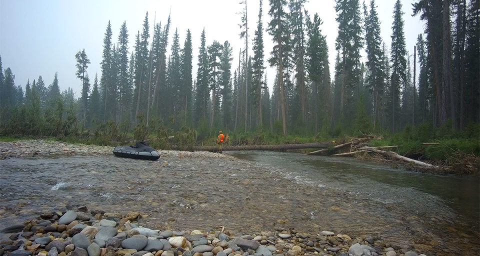 Очередной завал на Лене